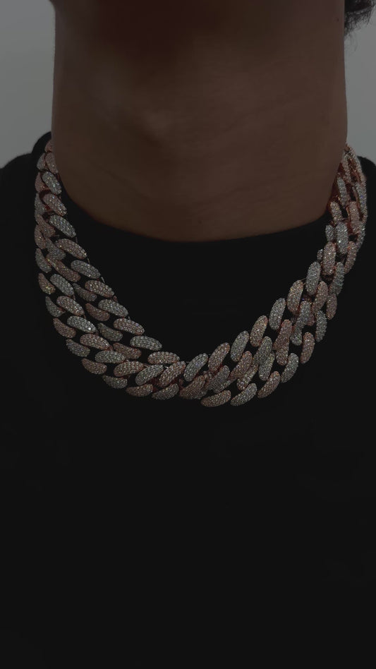 VVS MOISSANITE CUBAN CHAIN